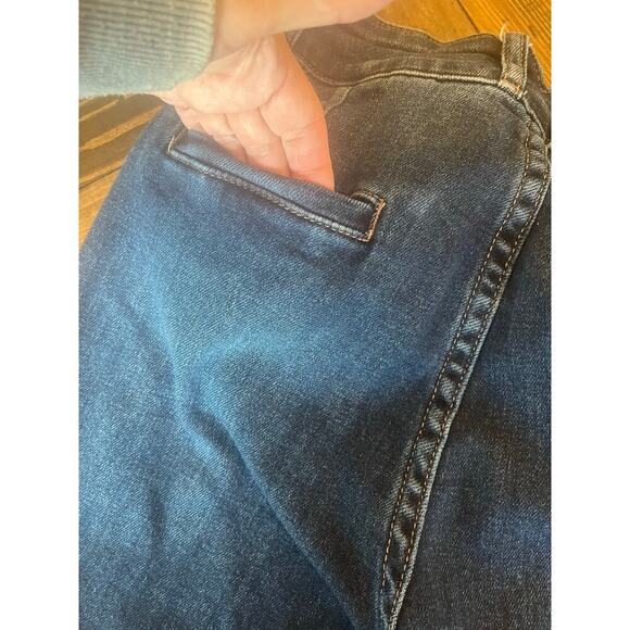 Rock & Roll Cowgirl High Rise Trousers Jeans Women 28 Aztec Western Rodeo Fringe - Picture 12 of 13